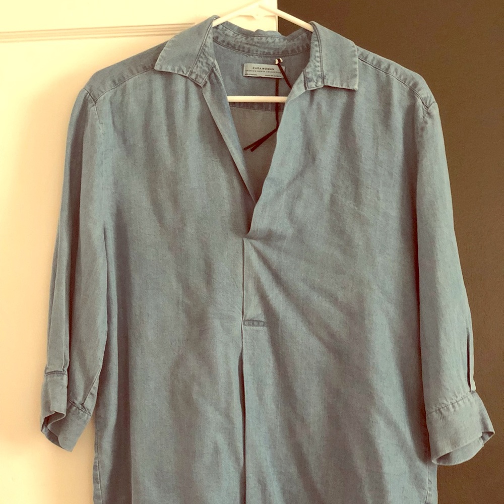 Zara Denim Shirt